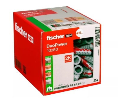 Kołek 10x80 DuoPower