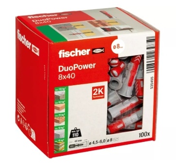 Kołek 8x40 DuoPower