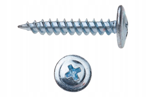 Wkręt podkładkowy bez wiertła 4,2x25 ocynk - 100 szt.