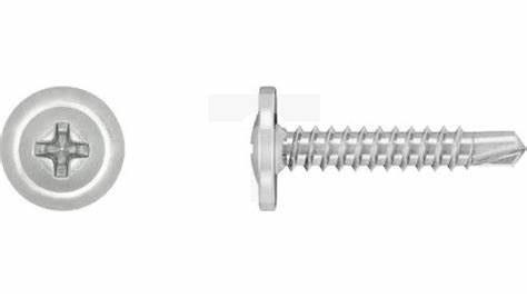 Wkręt podkładkowy z wiertłem 4,2x32 ocynk - 100 szt.