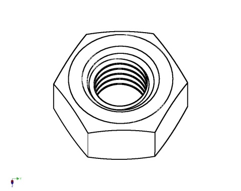 Nakrętka sześciokątka M22 DIN 934 kl.10