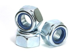Nakrętka sześciokątna samohamowna M8 DIN 985 kl.8 ocynk (100 szt)